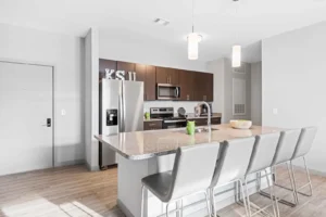 DA402140 modern kitchen and dining kennesaw state apartments